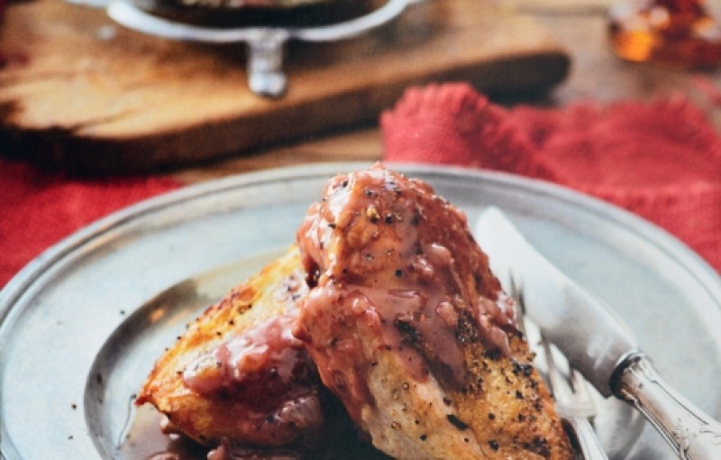 Chicken breasts in Portwine sauce
